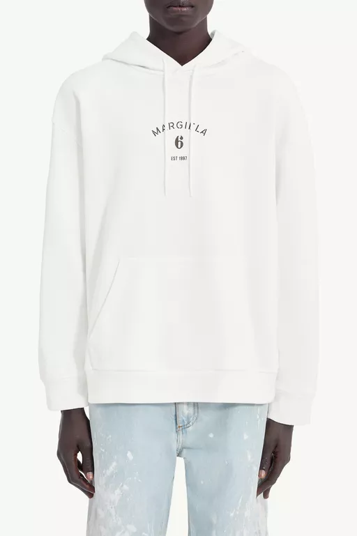 Mannequin Print Hooded Sweatshirt - Sweatshirts