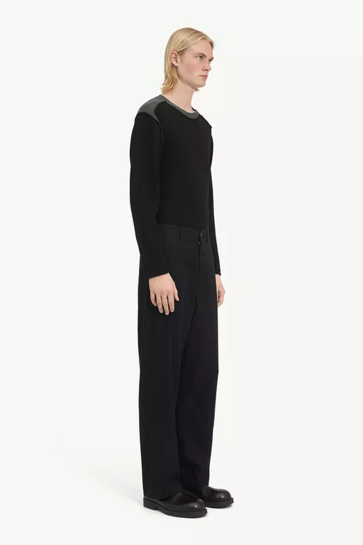 Cotton twill trousers - Pants