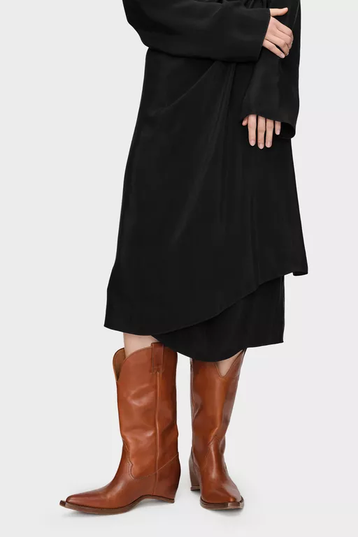 Heel-less Western Boots - Boots