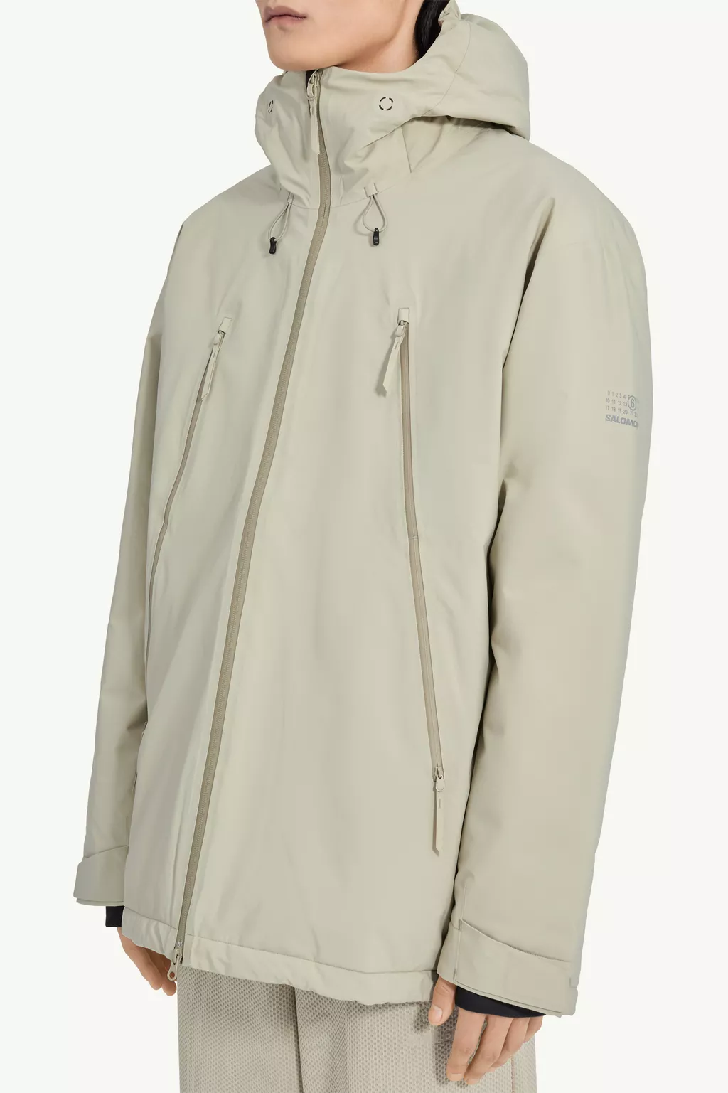 Gray MM6 x Salomon technical jacket | MM6 Official