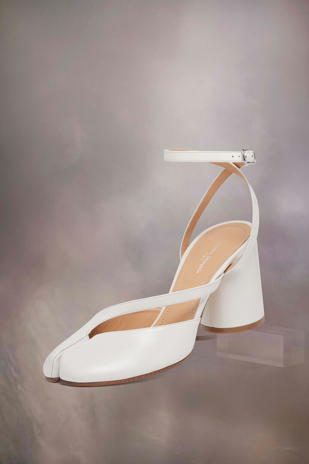 Tabi Leather Sandal Heels