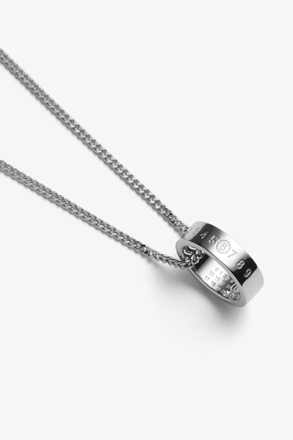 Gray Numeric necklace | MM6 Official