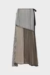 Braun - Langer Patchwork-Rock