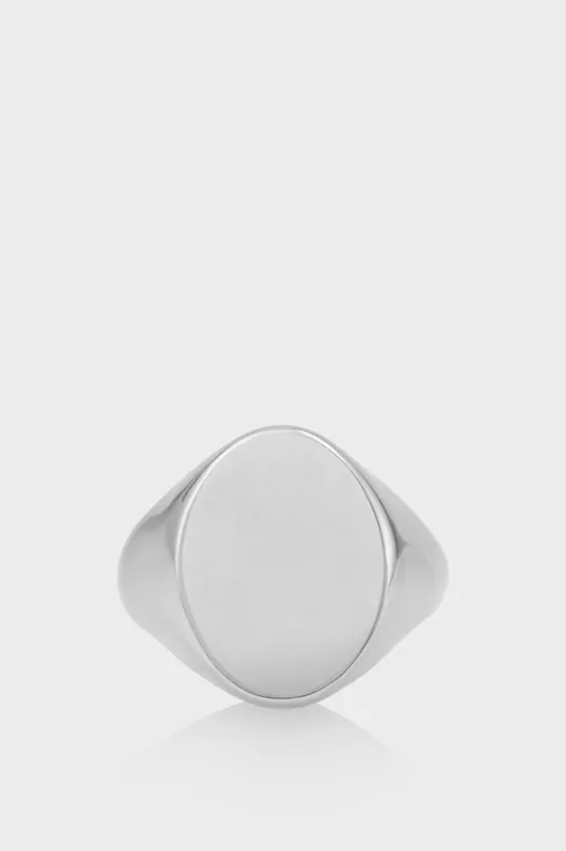 Oval Chevaliere ring - Rings