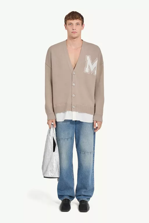 Two-in-one knit cardigan - Cardigan