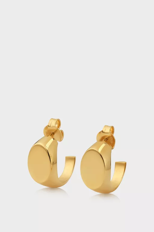 Orecchini chevalier con logo - Earrings