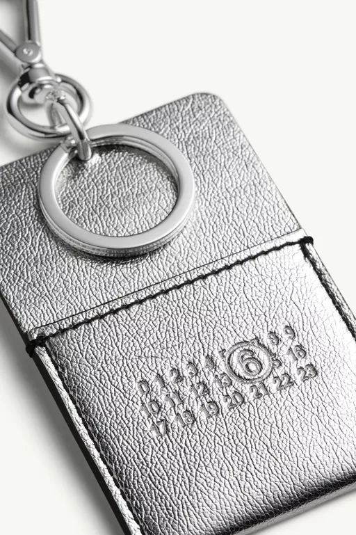 Numeric key bag charm - Small Leather Goods