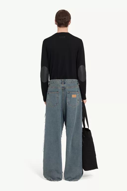 Wide-leg jeans - Denim
