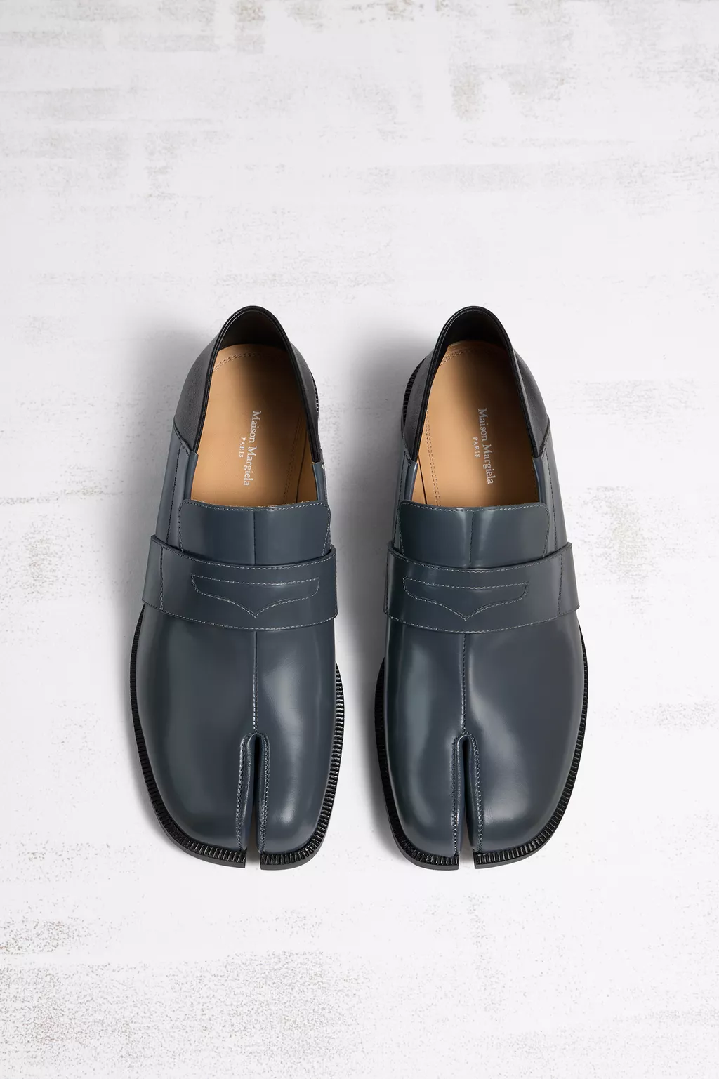 Maison Margiela Tabi フラットシューズ Grey Tabi loafers | Maison Margiela Official