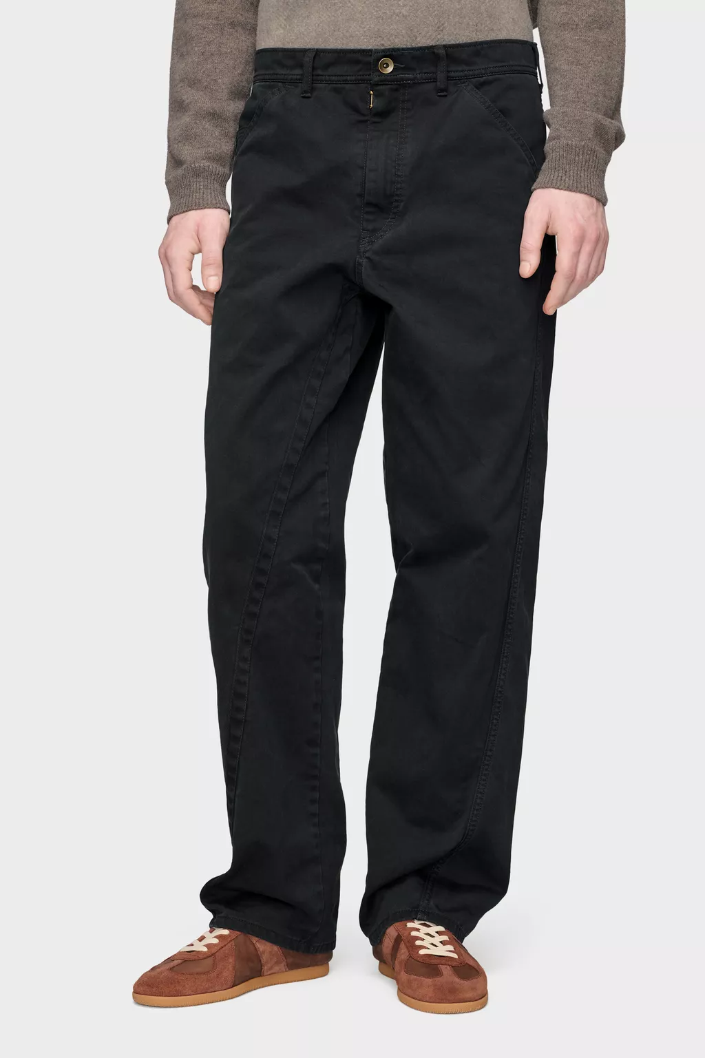 Black Cotton Trousers | Maison Margiela Official