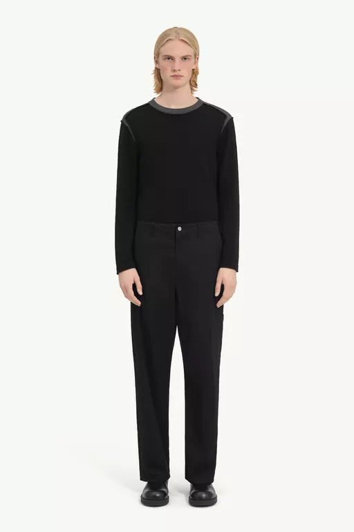 Cotton twill trousers - Pants
