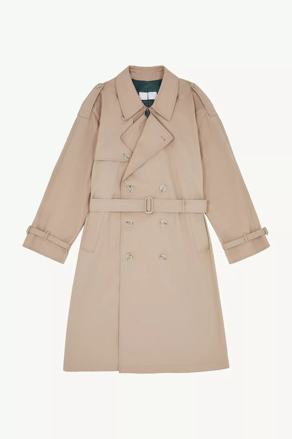 Sand Twist Double-breasted Trench Coat | Maison Margiela