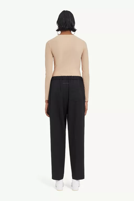 Drawstring tailored trousers - Pants