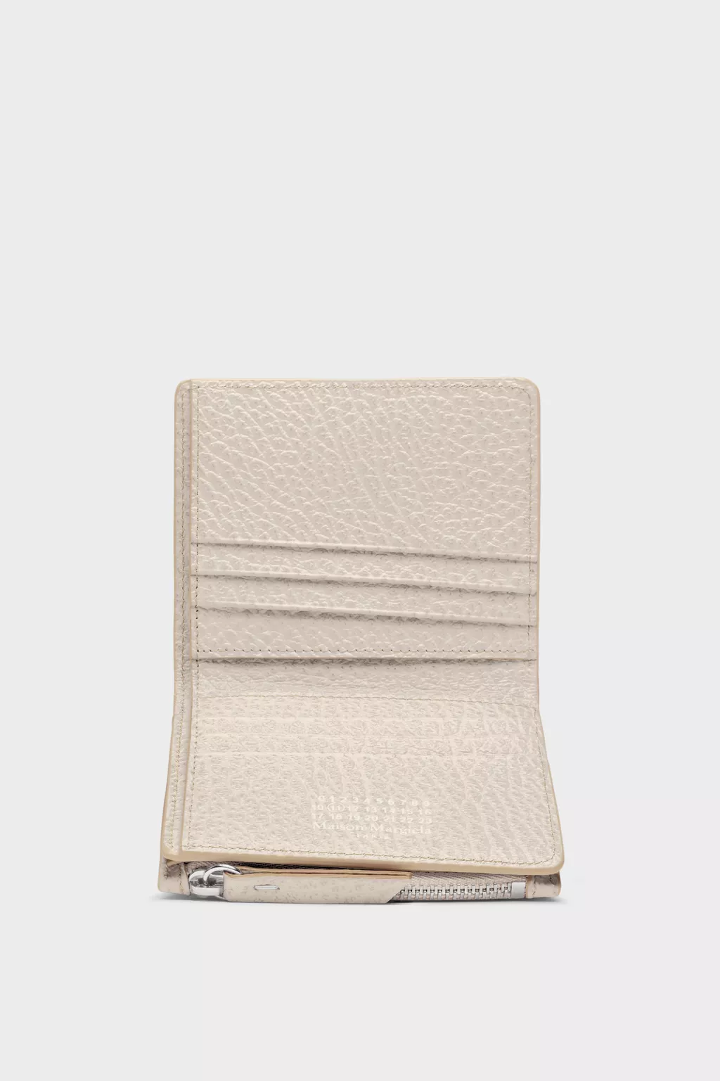4ステッチ フリップフラップ ウォレット グレー | Maison Margiela公式