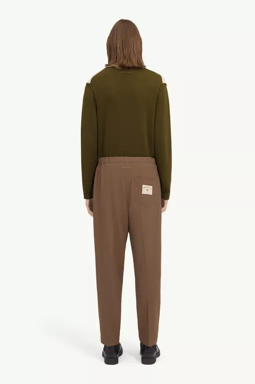 Pantaloni in misto lana - Pantaloni