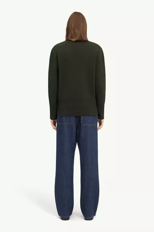 Wool crew neck jumper - Knitwear
