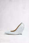 Schwarz und Wei&szlig; - Heel-less Bianchetto Pumps
