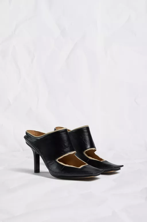Level Cut-Out Mules - Sandals