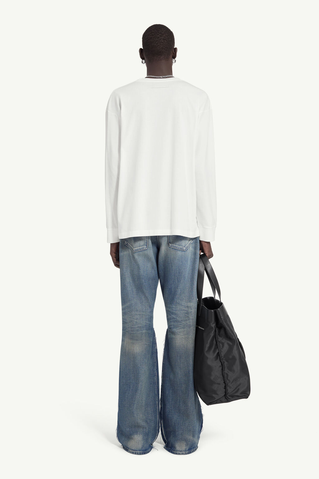 MM6 White Cotton Dress Shirt