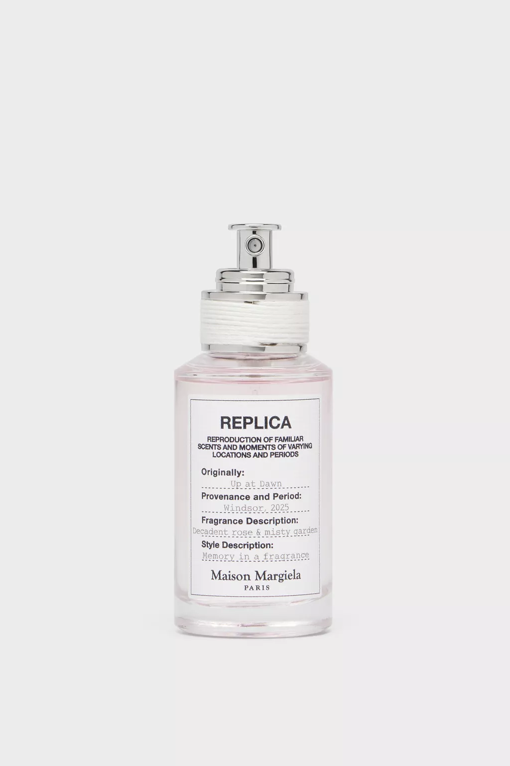 アップ アット ドーン オードトワレ 「レプリカ」 30mL | Maison