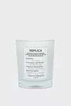 Silver - Replica On A Date Candle