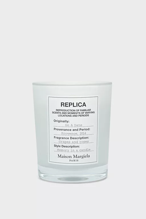 Replica On A Date Candle