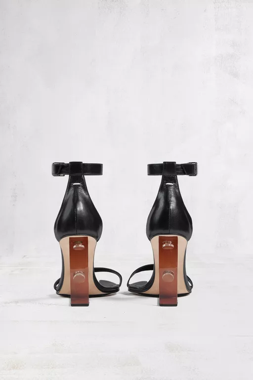 Plexi Wedge Sandals - Sandals