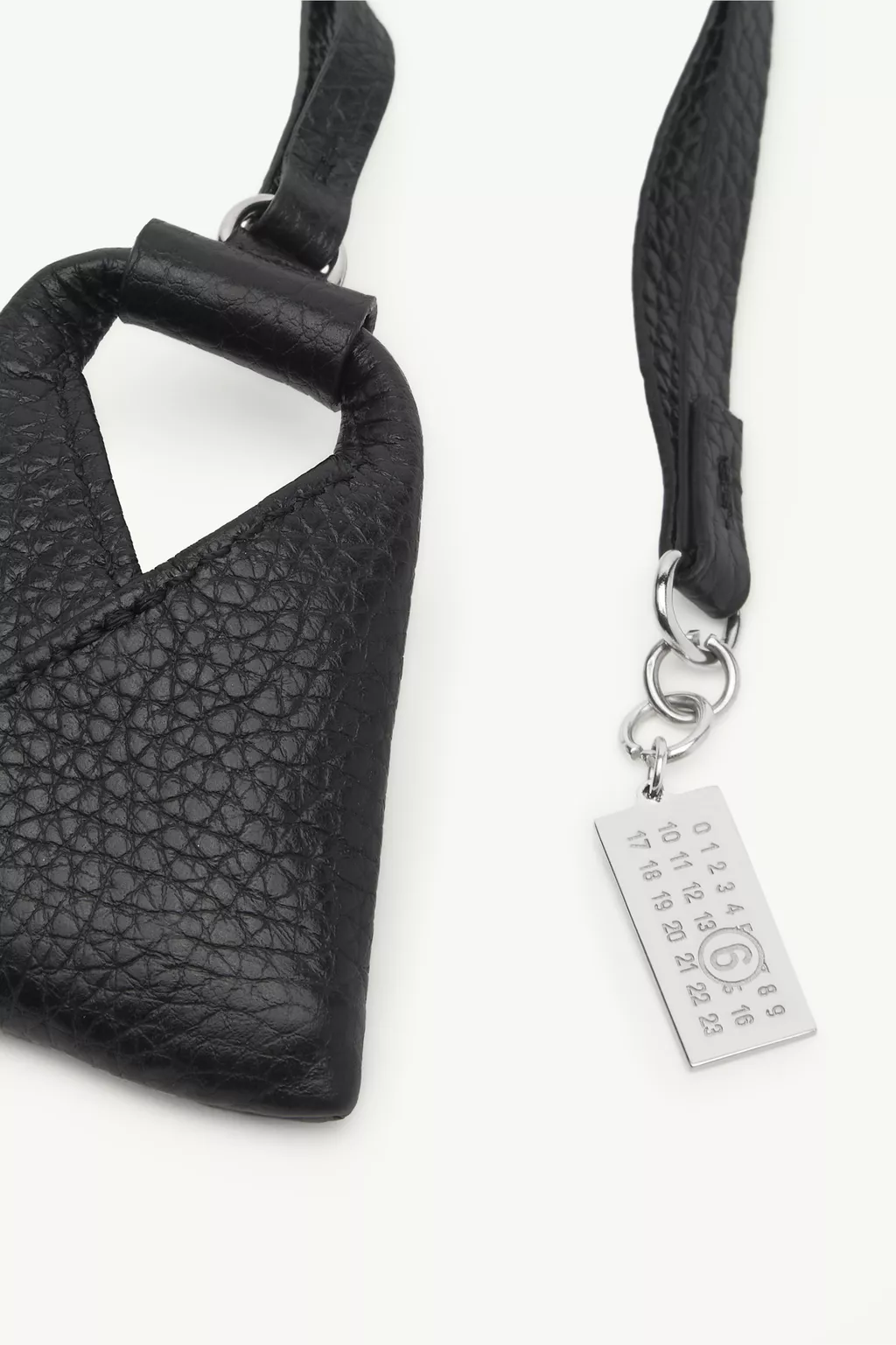 Black Japanese Bag charm | MM6 Official