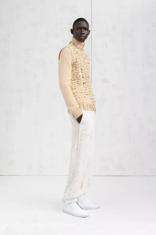 Virgin Wool Cardigan - Overalls