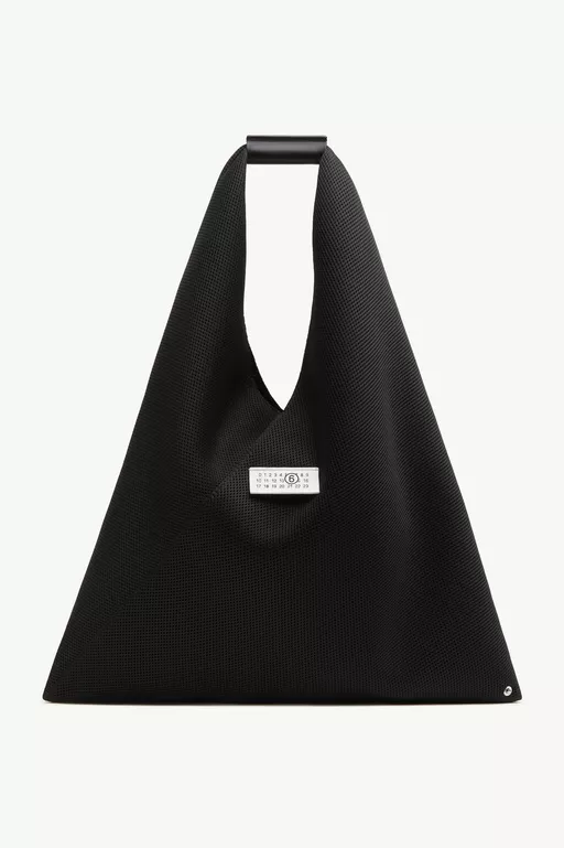 Black Japanese bag classic medium | MM6 Official