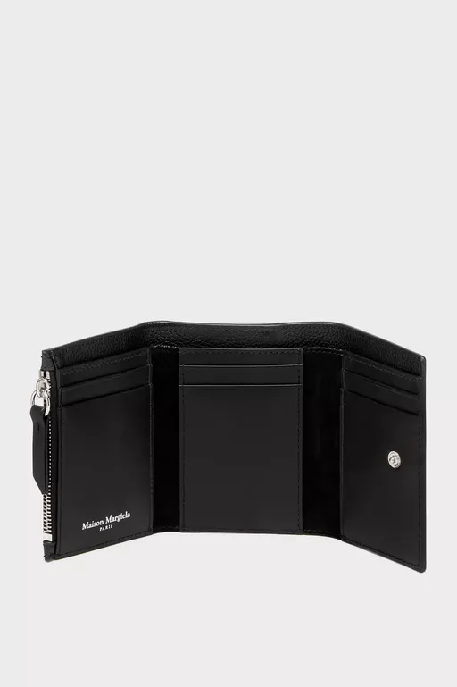 Dreifach gefaltete Brieftasche aus Leder - Brieftaschen und Portemonnaies