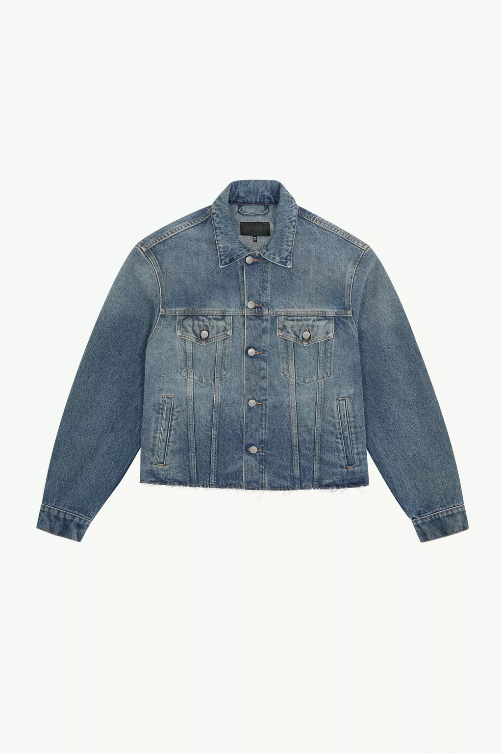 Men's Blue Denim Jacket | MM6