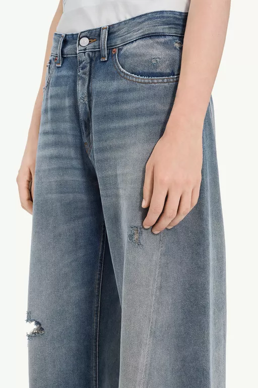 Distressed jeans - Denim