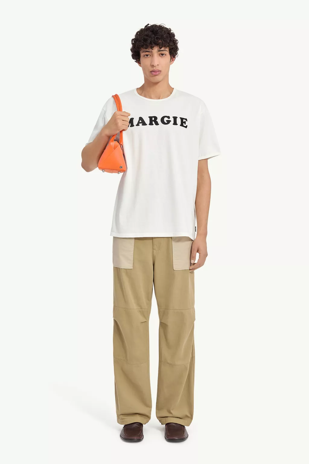 White Vintage Jersey T-Shirt | MM6 Official