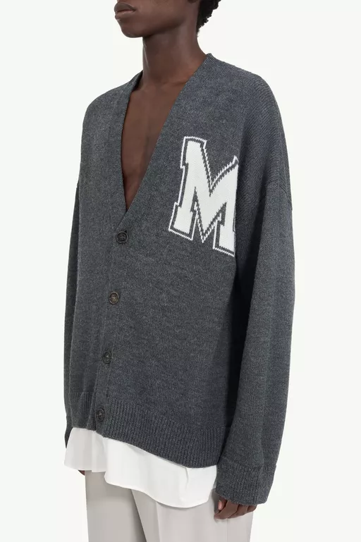 Two-in-one knit cardigan - Cardigan