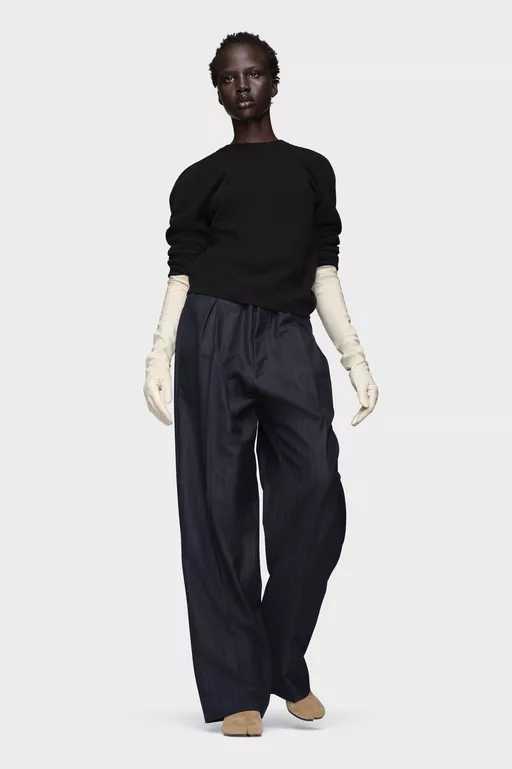 Wool knit top - Knitwear
