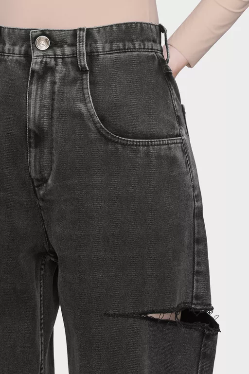 Vaqueros cortados - Denim