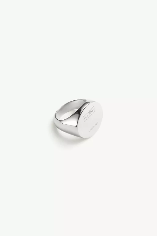 Numeric oval ring - Rings