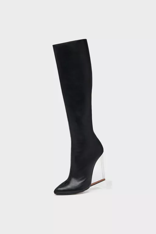 Tabi Claw Plexi Long Boots
