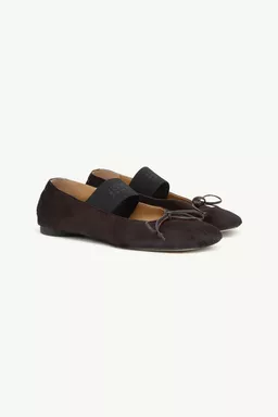 Numeric elastic ballerinas in ponyhair - Ballerinas