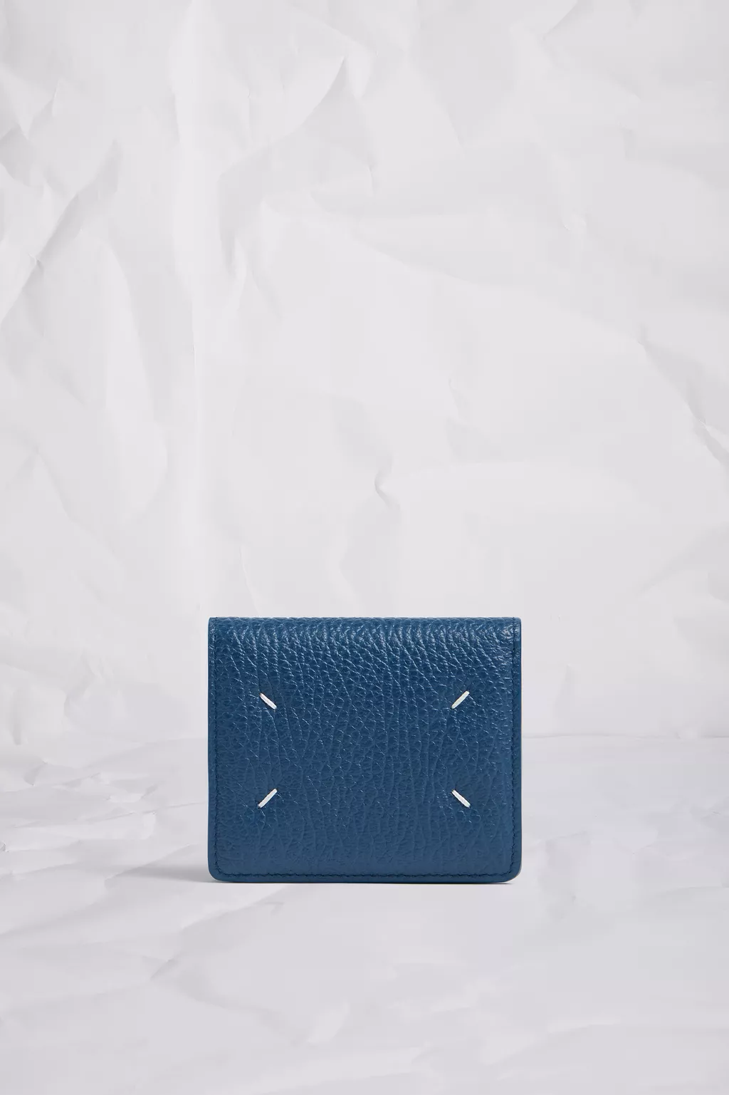4ステッチ 二つ折り ウォレット ブルー | Maison Margiela公式