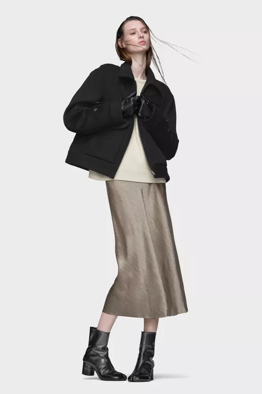 ウールカシミアキャバン ジャケット - ジャケット