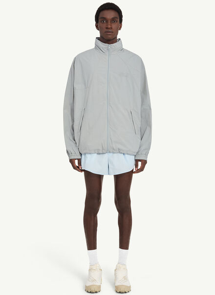 Nylon windbreaker jacket
