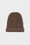 Brown - Alpaca Wool Beanie