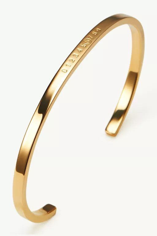 Numeric Minimal Signature Cuff Bracelet - Bracelets