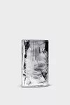 Silver - Broken mirror keyring wallet
