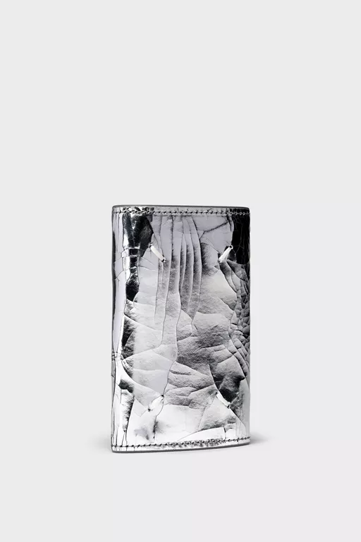 Broken mirror keyring wallet