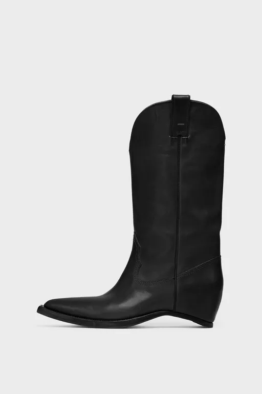 Heel-less Western Boots - Boots