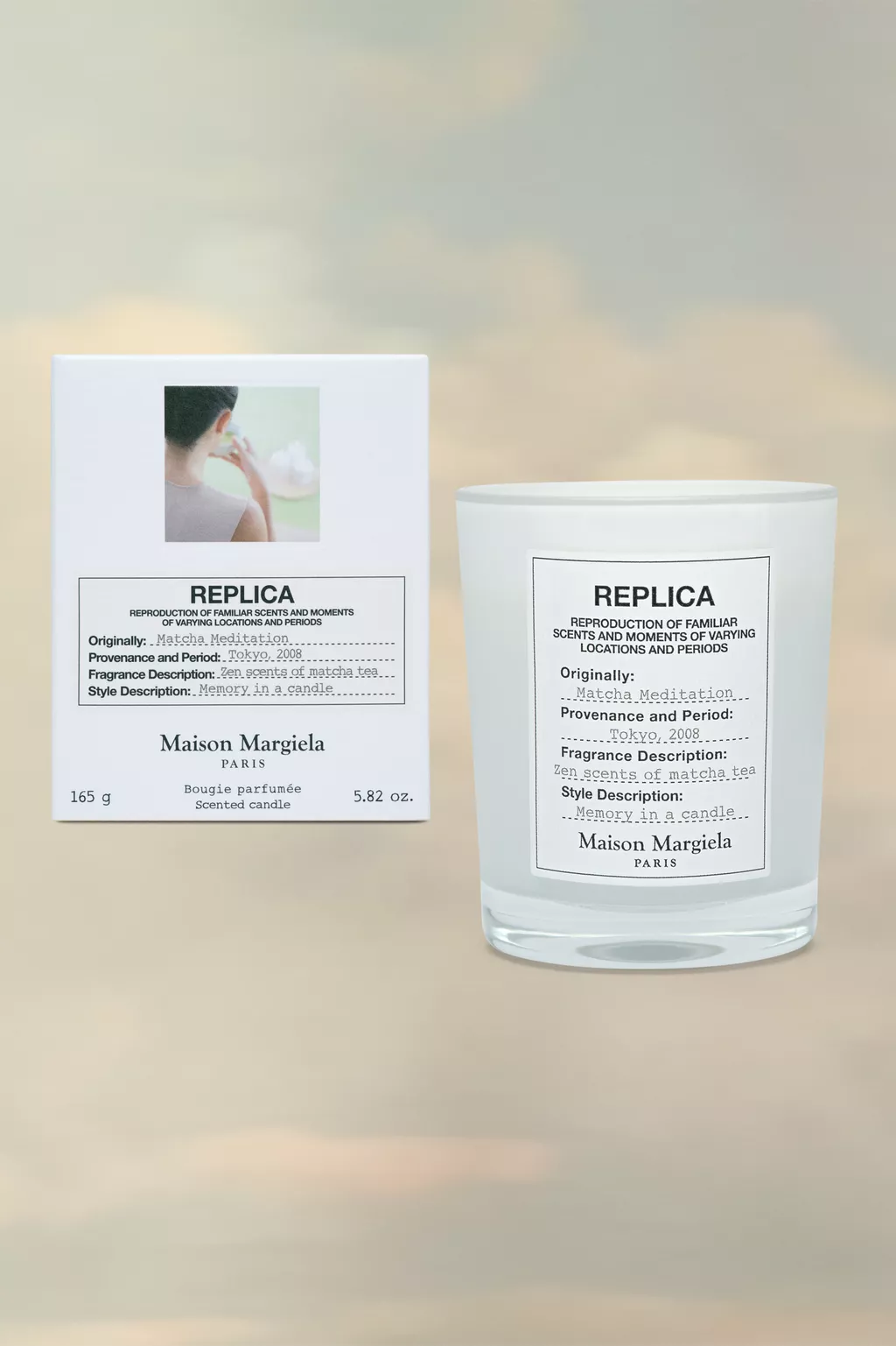 Silver Replica Matcha Meditation Candle | Maison Margiela Official