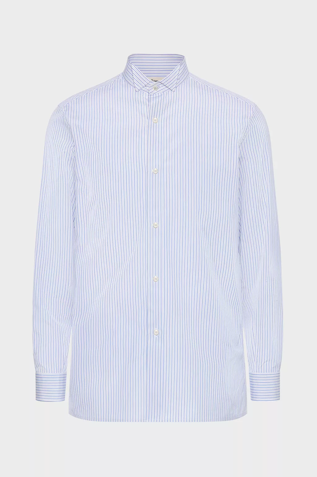 Maison Margiela4 ストライプ シャツ 36 ブルーxホワイト S50DT0078_M35777_001F_F.webp?